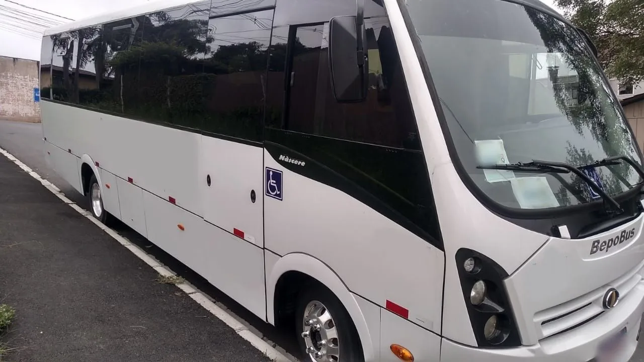 Ônibus AGRALE BEPOBUS NASCERE MA10 JM 2013 seminovo à venda, código 1274 - foto 01