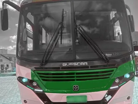 Ônibus BUSSCAR EL BUSS 320 MB 1721 L JM 2018 seminovo à venda, código 1320 - foto 01