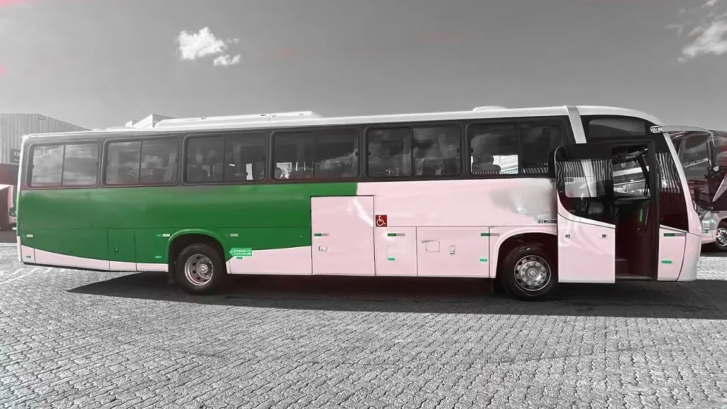 Ônibus BUSSCAR EL BUSS 320 MB 1721 L JM 2018 seminovo à venda, código 1320 - foto 02