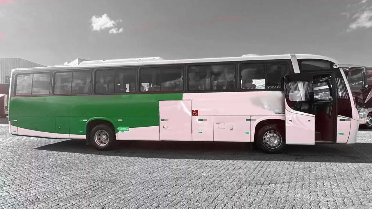 Ônibus BUSSCAR EL BUSS 320 MB 1721 L JM 2018 seminovo à venda, código 1320 - foto 02