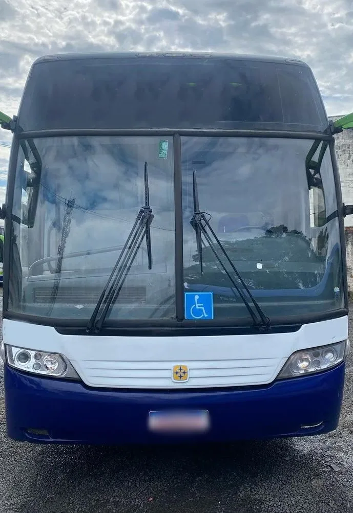 Ônibus BUSSCAR JUMBUSS HI 360 SCANIA K124 JM 2005 seminovo à venda, código 1342 - foto 01