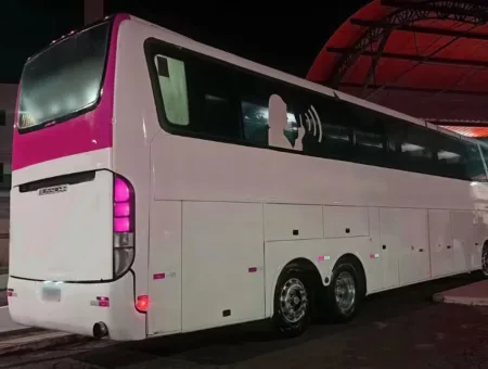 Ônibus BUSSCAR P400 VOLVO B12 R JM 2002 seminovo à venda, código 1337 - foto 03