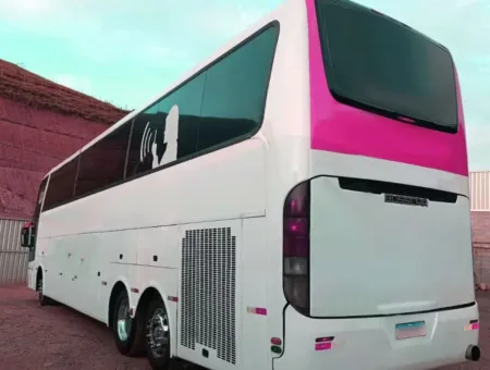 Ônibus BUSSCAR P400 VOLVO B12 R JM 2002 seminovo à venda, código 1337 - foto 04