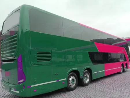 Ônibus BUSSCAR VISSTA BUSS DD O500 RSD JM 2019 seminovo à venda, código 1540 - foto 03