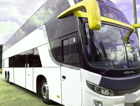 Ônibus COMIL INVICTUS DD 1800 0500 RSD JM 2020 seminovo à venda, código 440 - foto 01