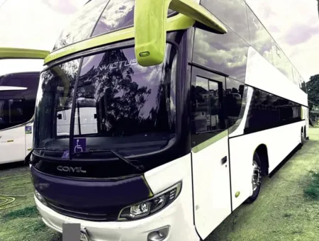 Ônibus COMIL INVICTUS DD 1800 0500 RSD JM 2020 seminovo à venda, código 440 - foto 02