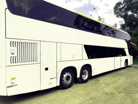 Ônibus COMIL INVICTUS DD 1800 0500 RSD JM 2020 seminovo à venda, código 440 - foto 03