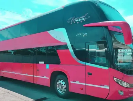 Ônibus COMIL INVICTUS DD MB O500 RSD JM 2017 seminovo à venda, código 1663 - foto 01
