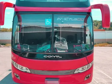 Ônibus COMIL INVICTUS DD MB O500 RSD JM 2017 seminovo à venda, código 1663 - foto 02