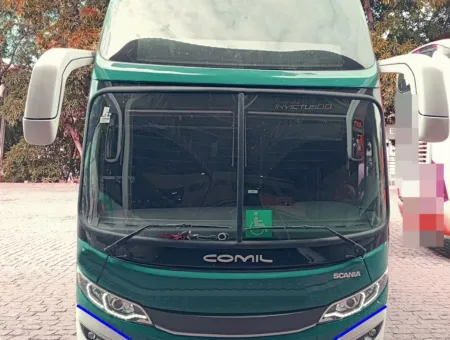 Ônibus COMIL INVICTUS DD SCANIA K 450 JM 2024 seminovo à venda, código 379 - foto 01