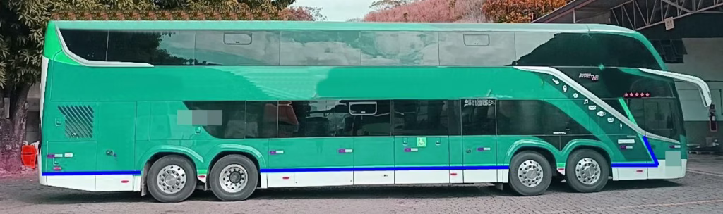 Comil Invictus DD ano 2024 Scania K450 8×2 COD.379