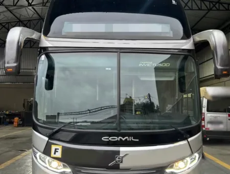 Ônibus COMIL INVICTUS DD VOLVO B 420R JM 2017 seminovo à venda, código 1312 - foto 01