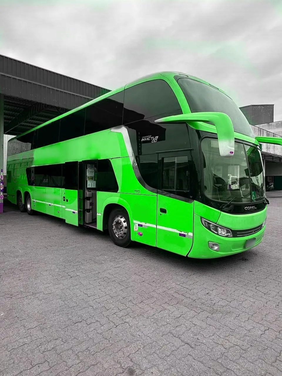 Ônibus COMIL INVICTUS DD VOLVO B420 R JM 2020 seminovo à venda, código 1545 - foto 01