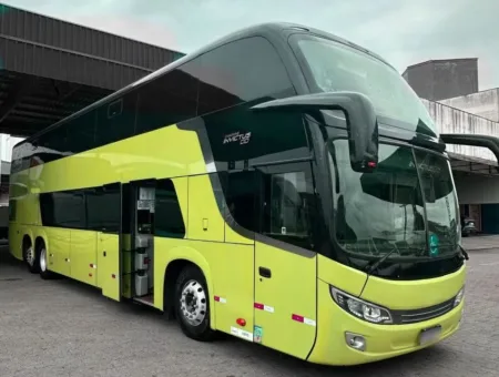Ônibus COMIL INVICTUS DD VOLVO B420 R JM 2021 seminovo à venda, código 1701 - foto 01