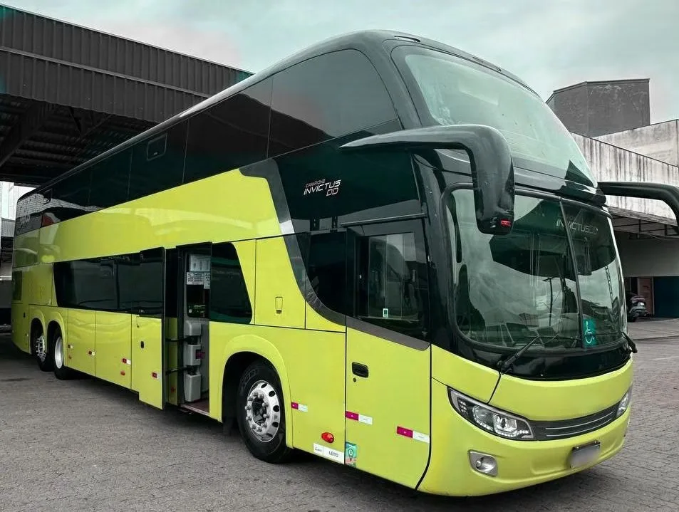 Ônibus COMIL INVICTUS DD VOLVO B420 R JM 2021 seminovo à venda, código 1701 - foto 01