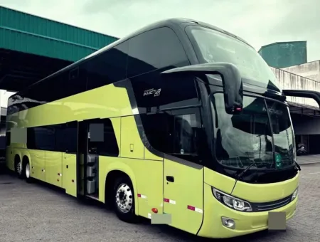 Ônibus COMIL INVICTUS DD VOLVO B450R JM 2021 seminovo à venda, código 70 - foto 01