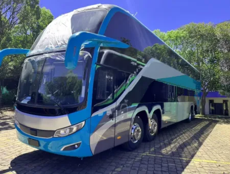 Ônibus COMIL INVICTUS DD VOLVO B510 R JM 2026 seminovo à venda, código 1300 - foto 01
