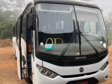 Ônibus MARCOPOLO IDEALE 770 AGRALE MA 15 JM 2011 seminovo à venda, código 1543 - foto 02