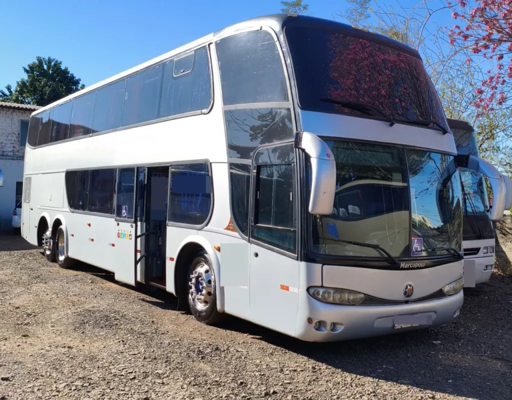 Ônibus MARCOPOLO PARADISO 1800 DD G6 K 124 JM 2004 seminovo à venda, código 112 - foto 01