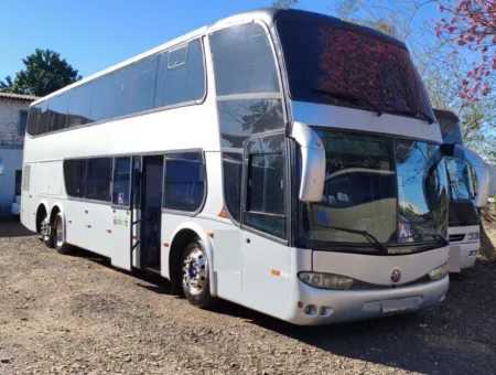 Ônibus MARCOPOLO PARADISO 1800 DD G6 K 124 JM 2004 seminovo à venda, código 112 - foto 01