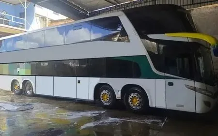 Ônibus MARCOPOLO PARADISO 1800 DD G7 B450 JM 2014 seminovo à venda, código 26 - foto 01