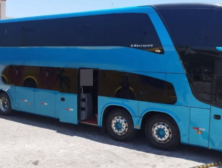 MARCOPOLO PARADISO 1800 DD G7 ANO 2014 K 400 JM COD.626