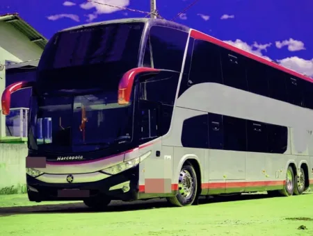 Ônibus MARCOPOLO PARADISO 1800 DD G7 K400 JM 2013 seminovo à venda, código 159 - foto 01