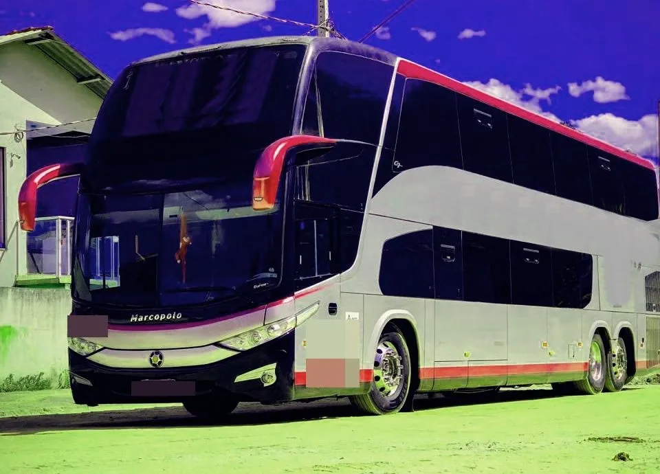 Ônibus MARCOPOLO PARADISO 1800 DD G7 K400 JM 2013 seminovo à venda, código 159 - foto 01