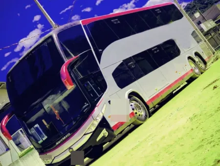 Ônibus MARCOPOLO PARADISO 1800 DD G7 K400 JM 2013 seminovo à venda, código 159 - foto 02