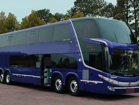 Ônibus MARCOPOLO PARADISO 1800 DD NEW G7 K440 JM 2018 seminovo à venda, código 502 - foto 01