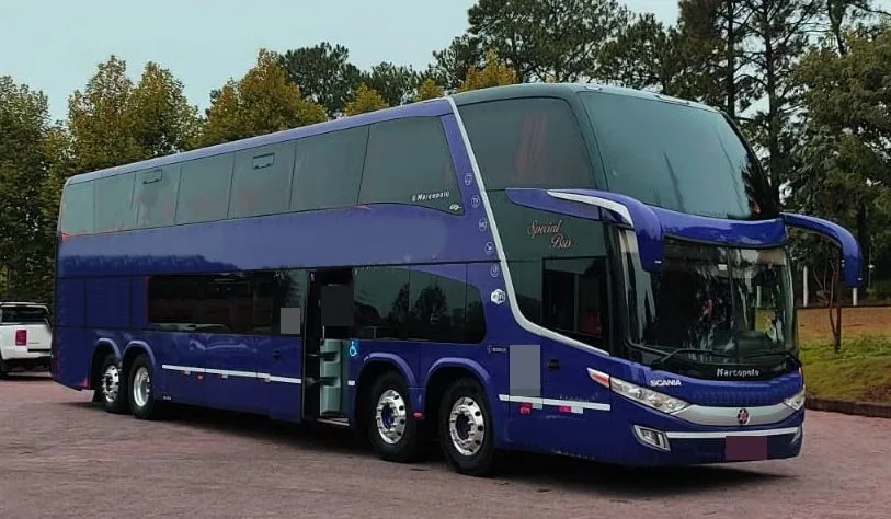 Ônibus MARCOPOLO PARADISO 1800 DD NEW G7 K440 JM 2018 seminovo à venda, código 502 - foto 01