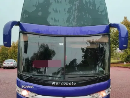 Ônibus MARCOPOLO PARADISO 1800 DD NEW G7 K440 JM 2018 seminovo à venda, código 502 - foto 02