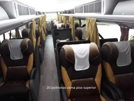 Ônibus MARCOPOLO PARADISO DD 1800 NEW G7 VOLVO JM 2019 seminovo à venda, código 346 - foto 05