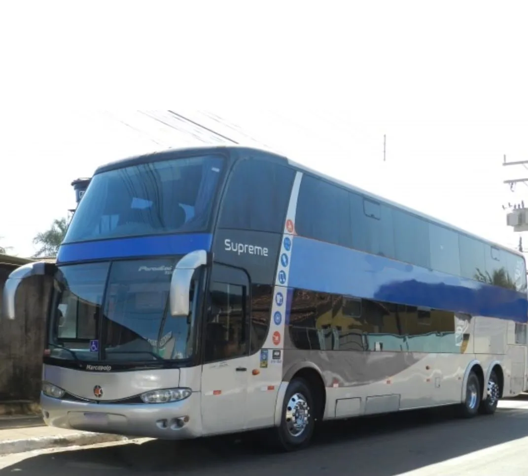 Ônibus MARCOPOLO PARADISO DD G6 1800 B 420 R JM 2010 seminovo à venda, código 1566 - foto 01