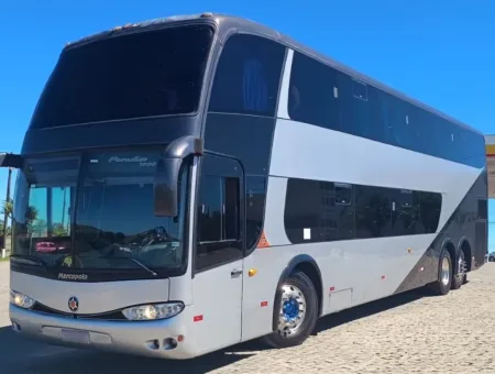 Ônibus MARCOPOLO PARADISO DD G6 VOLVO B12 R JM 2010 seminovo à venda, código 945 - foto 01