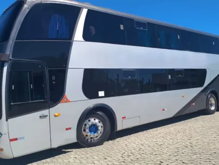 Ônibus MARCOPOLO PARADISO DD G6 VOLVO B12 R JM 2010 seminovo à venda, código 945 - foto 03
