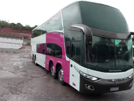 Ônibus MARCOPOLO PARADISO DD G7 1800 O500 RSD JM 2015 seminovo à venda, código 1636 - foto 01