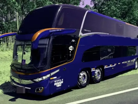 Ônibus MARCOPOLO PARADISO DD NEW G7 1800 K440 JM 2019 seminovo à venda, código 1480 - foto 01