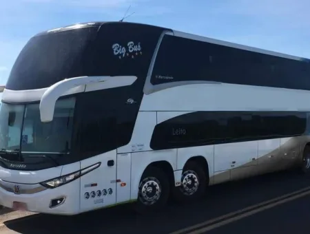 Ônibus MARCOPOLO PARADISO DD NEW G7 B450 R JM 2019 seminovo à venda, código 1504 - foto 01