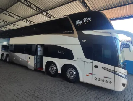 Ônibus MARCOPOLO PARADISO DD NEW G7 B450 R JM 2019 seminovo à venda, código 1504 - foto 02