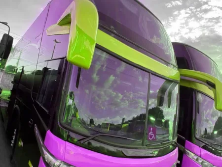Ônibus MARCOPOLO PARADISO DD NEW G7 K400 JM 2019 seminovo à venda, código 1292 - foto 01