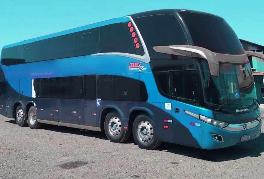 Ônibus MARCOPOLO PARADISO G7 DD 1800 B450 R JM 2015 seminovo à venda, código 1592 - foto 01
