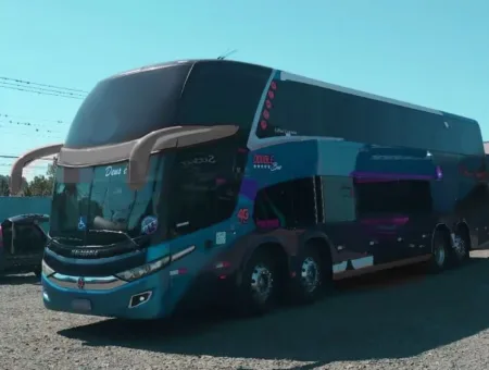 Ônibus MARCOPOLO PARADISO G7 DD 1800 B450 R JM 2015 seminovo à venda, código 1592 - foto 03