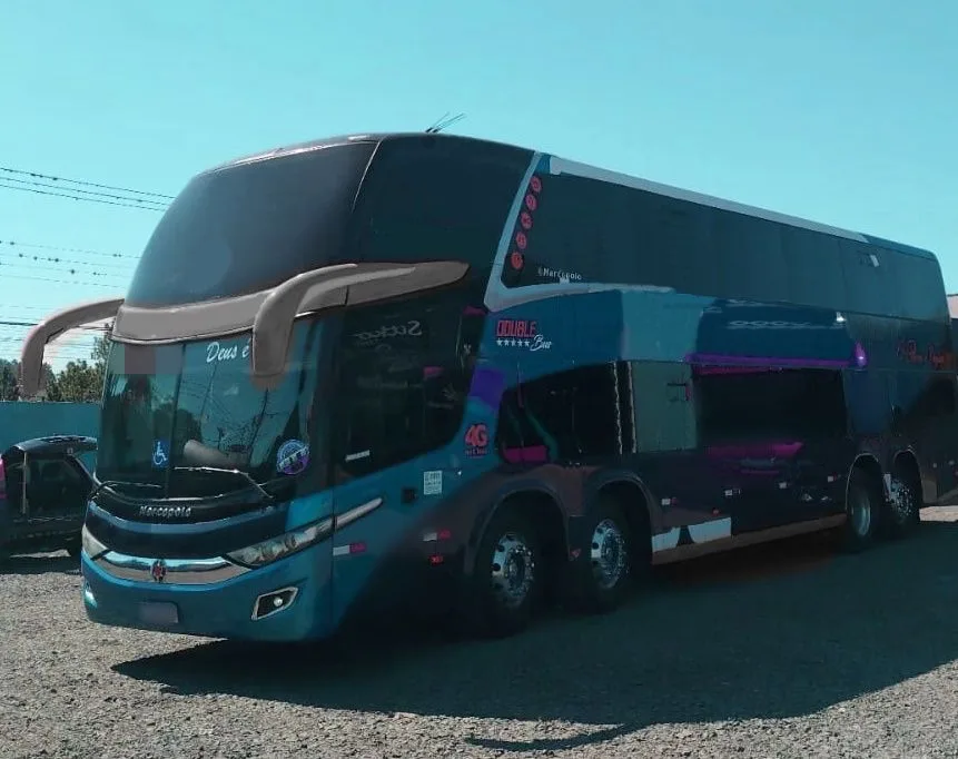 Ônibus MARCOPOLO PARADISO G7 DD 1800 B450 R JM 2015 seminovo à venda, código 1592 - foto 03