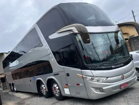 Ônibus MARCOPOLO PARADISO G7 DD O500 RSD JM 2017 seminovo à venda, código 1473 - foto 01