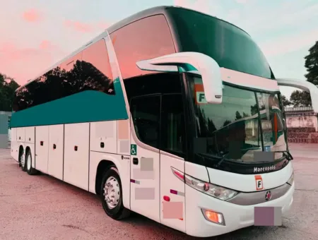 Ônibus MARCOPOLO PARADISO LD 1600 G7 SCANIA JM 2017 seminovo à venda, código 598 - foto 01