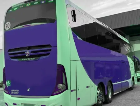 Ônibus MARCOPOLO PARADISO LD G7 1600 B420 R JM 2020 seminovo à venda, código 1465 - foto 03