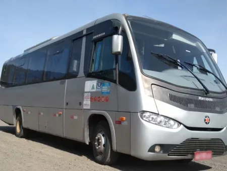 Ônibus MARCOPOLO SENIOR AGRALE MA 10 JM 2013 seminovo à venda, código 1501 - foto 01