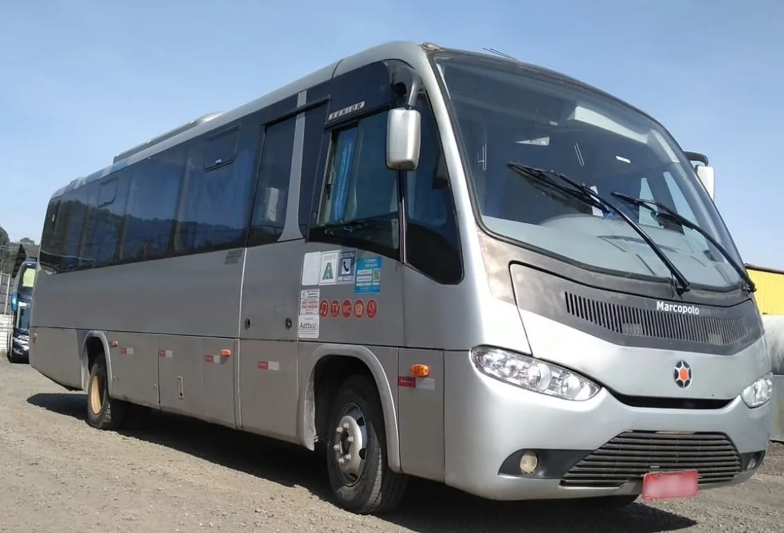 Ônibus MARCOPOLO SENIOR AGRALE MA 10 JM 2013 seminovo à venda, código 1501 - foto 01