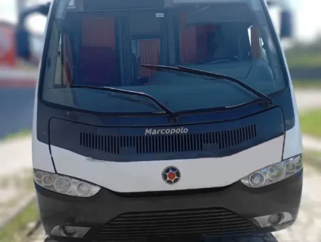 Ônibus MARCOPOLO SENIOR AGRALE MA 10 JM 2014 seminovo à venda, código 1598 - foto 01